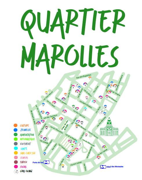 Cartographie des Marolles